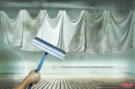 Реклама средства для чистки стёкол Condor от OpusMeltipla, Curitiba