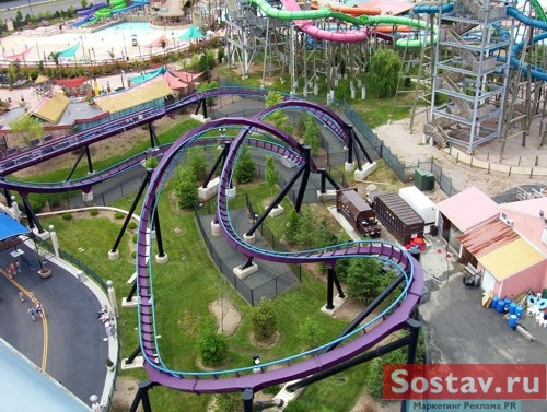   The Dark Knight Coaster   Six Flags Great America