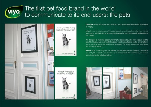 Рекламная кампания от 10 Advertising для Viyo Veterinary