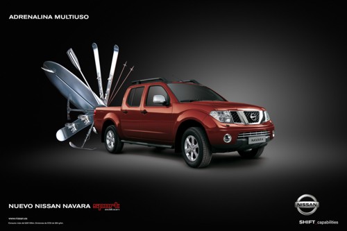 Принт для Nissan Navara от TBWA Barcelona