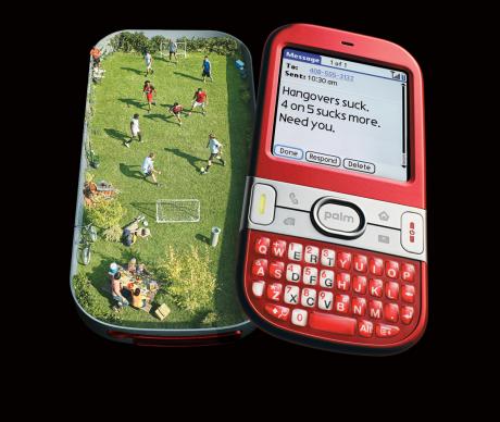 Принты для Palm Pilot от Young & Rubicam
