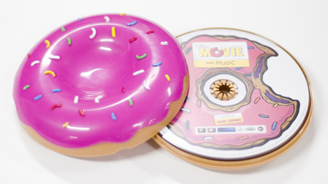 CD-диск с саундтреком к мультфильму «The Simpson's Movie» от Adrenaline Music Group