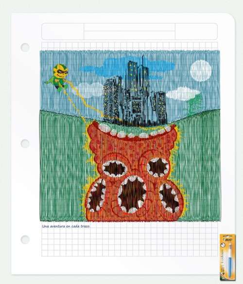 Принт от LV для BIC