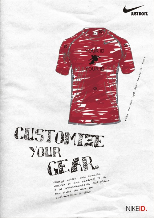 Nike создает одежду с дизайном от своих покупателей