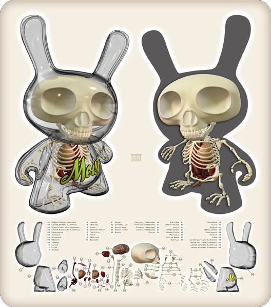 Картинки в стиле учебников по анатомии от Джейсон Фрини
