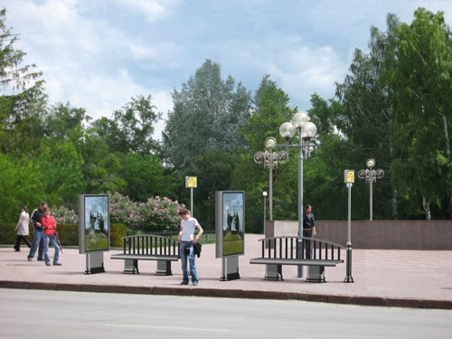 Проспект Ленина - это главная магистраль Томска