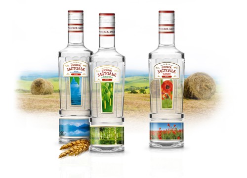 Рестайлинг бренда "Русское застолье" для ДЗАП Ост - Алко от Clёver creative