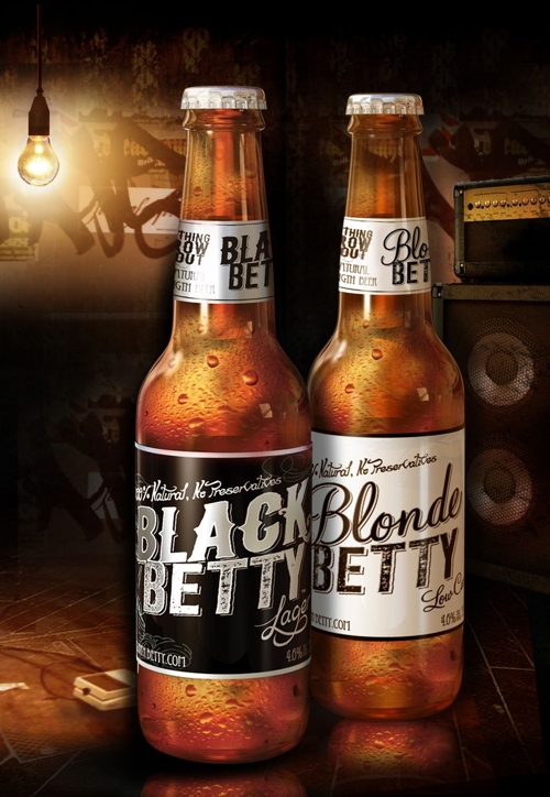 пиво Black Betty Lager