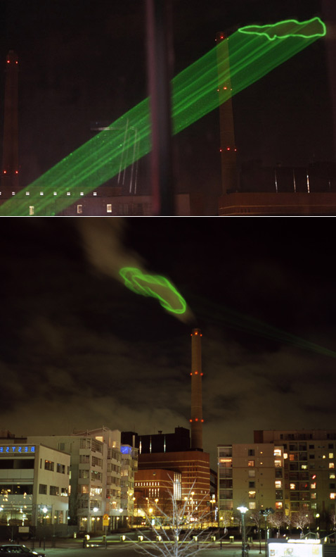 Поддержку проекту Nuage Vert оказали чиновники от культуры Финляндии и Франции, различные советы и фонды, а также энергетики (фото Antti Ahonen/HeHe).