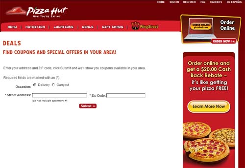  Pizza Hut,   