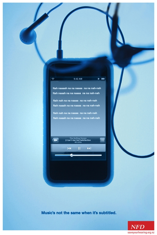 -iPod, National Foundation for the Deaf ,   