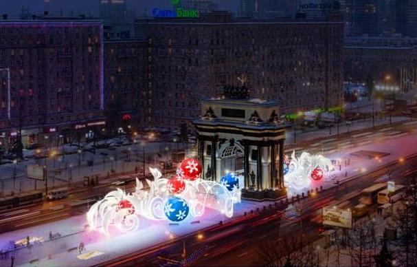 Новогоднее Освещение Москва