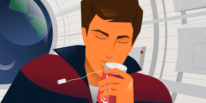 Coca-Cola в Космосе — 30-летний юбилей