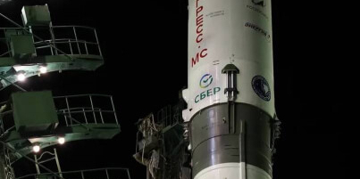 «Роскосмос» запустил ракету с логотипом «Сбера»