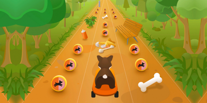 «Четыре Лапы» и Digital Lab напомнили о весенних опасностях для питомцев через игру