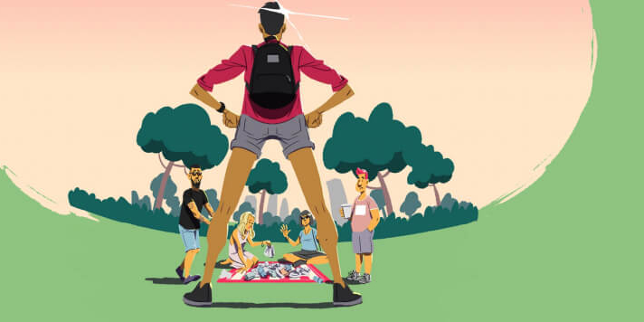 «Куда исчезли продукты»: «Самокат» выпустили комикс-игру с участием блогеров