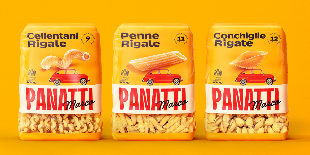 Теплая Италия в брендинге Marco Panatti