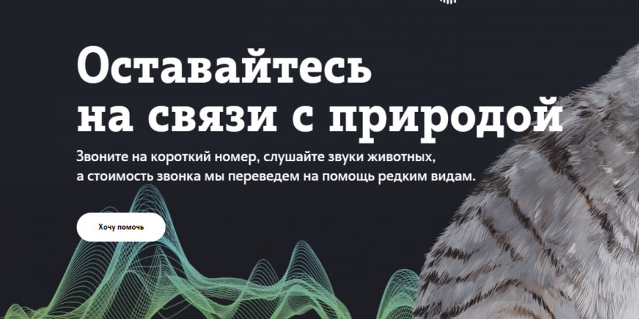 Tele2 на связи с природой!