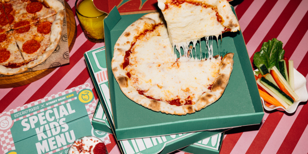 Osteria Mario и Street Beat превратили детское меню в коллаборацию