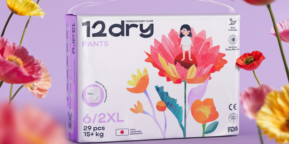 12Dry: нежность, которая растет вместе с ребенком