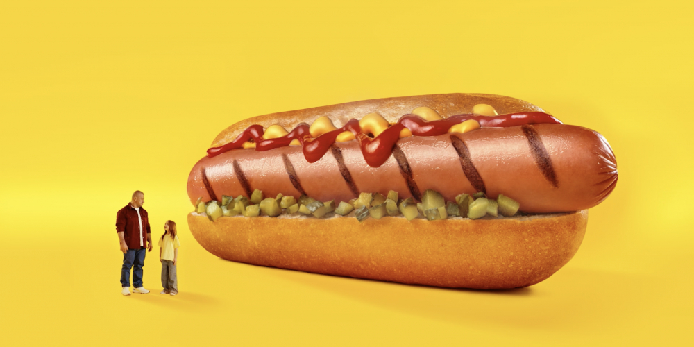 «Папа может»: хот-дог