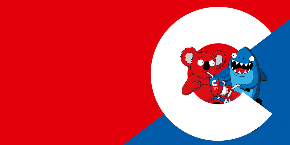 COOLCOLA: летняя промокампания с маскотами