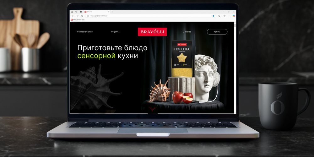 Приготовьте блюда сенсорной кухни с Bravolli