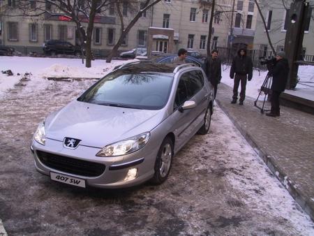 Универсал Peugeot 407 SW официально представили Российской прессе