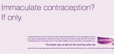 Непорочное зачатие и реклама контрацептивов несовместимы, считают в Великобритании