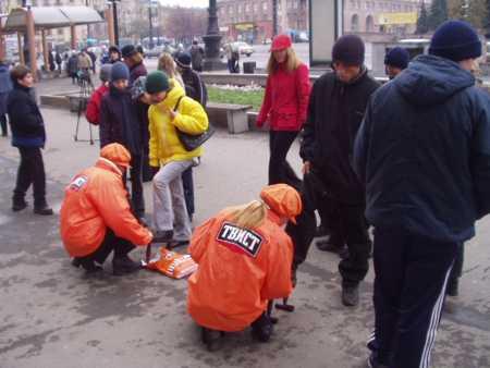 промо-кампания "Город чистой обуви" для компании "Биогард" от ACG