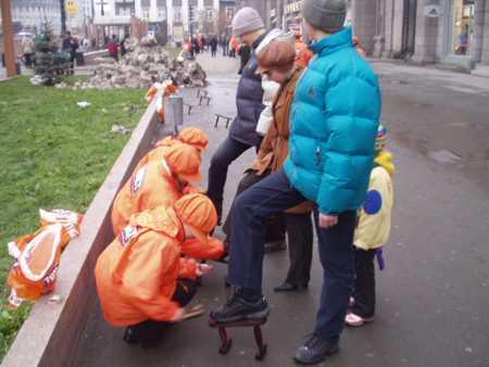 промо-кампания "Город чистой обуви" для компании "Биогард" от ACG