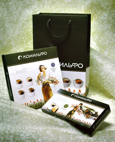 ТМ "Комильфо", разработка: креативного позиционирования, графического решения ТМ, дизайна упаковки - Depot WPF Brand & Identity
