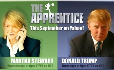 Марта Стюарт и Дональд Трамп