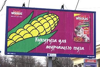 Победитель конкурса "Лучший постер года" - Выбор посетителей Outdoor.ru - Whiskas