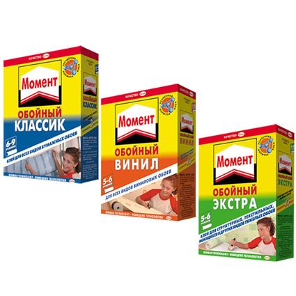 Клея "Момент"