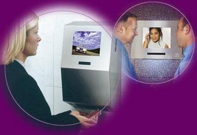 Видеореклама в общественных туалетах