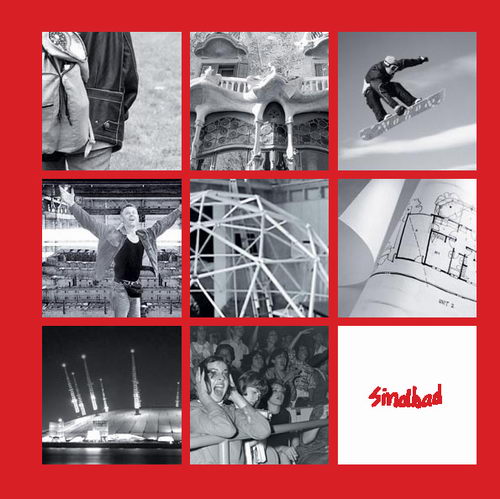 Буклет к юбилею компании Sindbad от студией ZERO