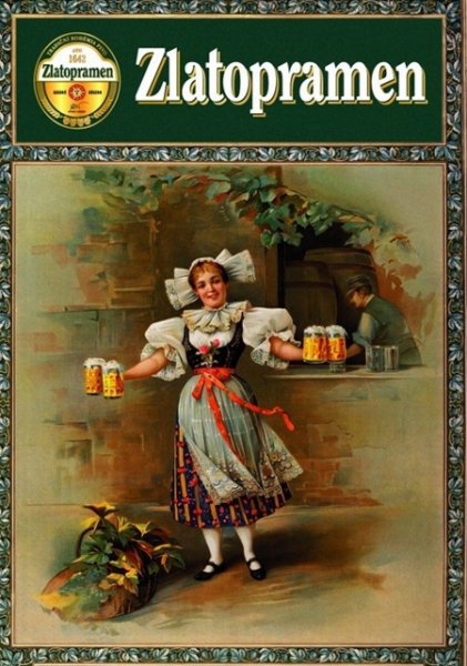 Пиво "Златопрамен" - новый бренд компании "Пивоварня Москва - Эфес"