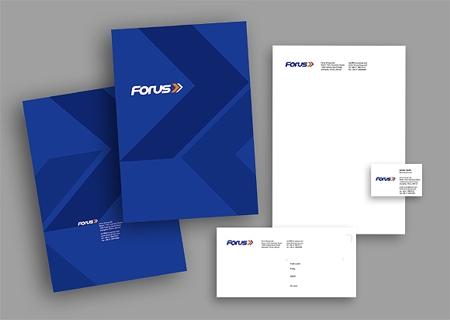 "Студия Залуцкого" завершила работу над логотипом и фирменным стилем Forus Group Ltd. (КНР)