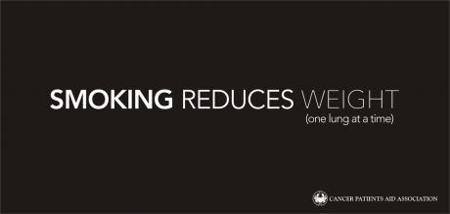 Smoking Reduces Weight