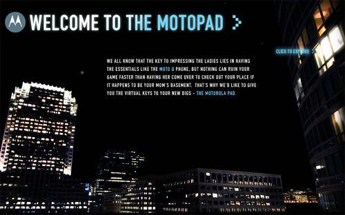 Совместный сайт Motorola и Maxim - скриншот