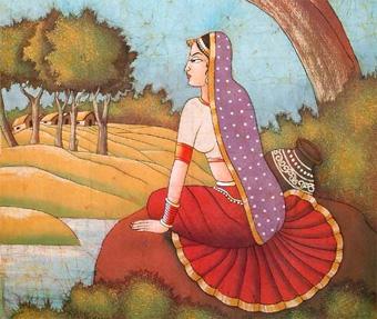 Индийская мусульманка