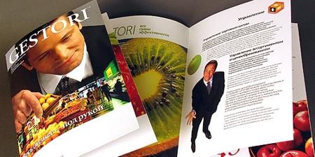 В креативном агентстве "Артоника" разработана презентационная брошюра для компании France Informatique & Technologie