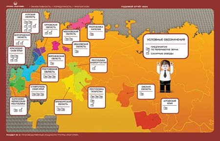 Дизайн студия LIN-ART закончила работу над годовым отчётом агропромышленной компании "Группа "Разгуляй"