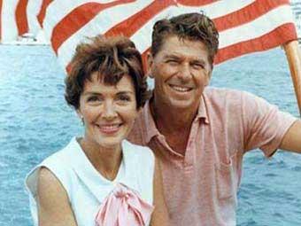 Нэнси и Рональд Рейган