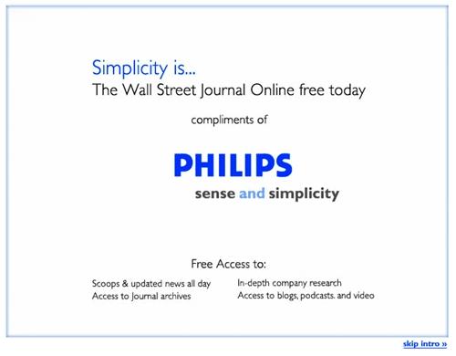 Interstisial  Philips   Wall Street Journal