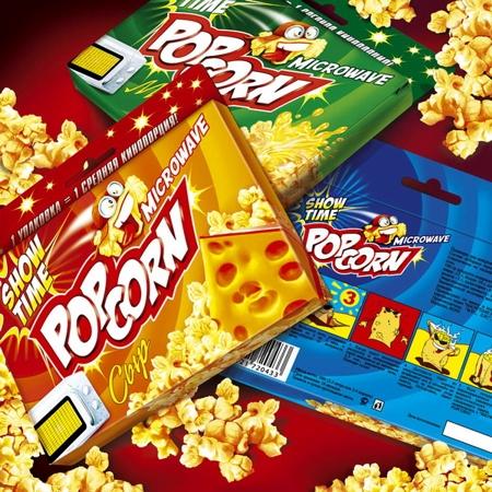 BoxSide создал дизайн для "Безумного" попкорна