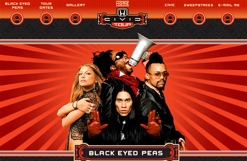 Реклама фестиваля Civic Tour