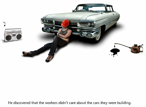 Скриншот сайта "On Toyotas Mind" - рассказ о "веревке"