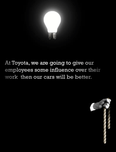 Скриншот сайта "On Toyotas Mind" - рассказ о "веревке"